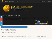 Tablet Screenshot of chessaction.com